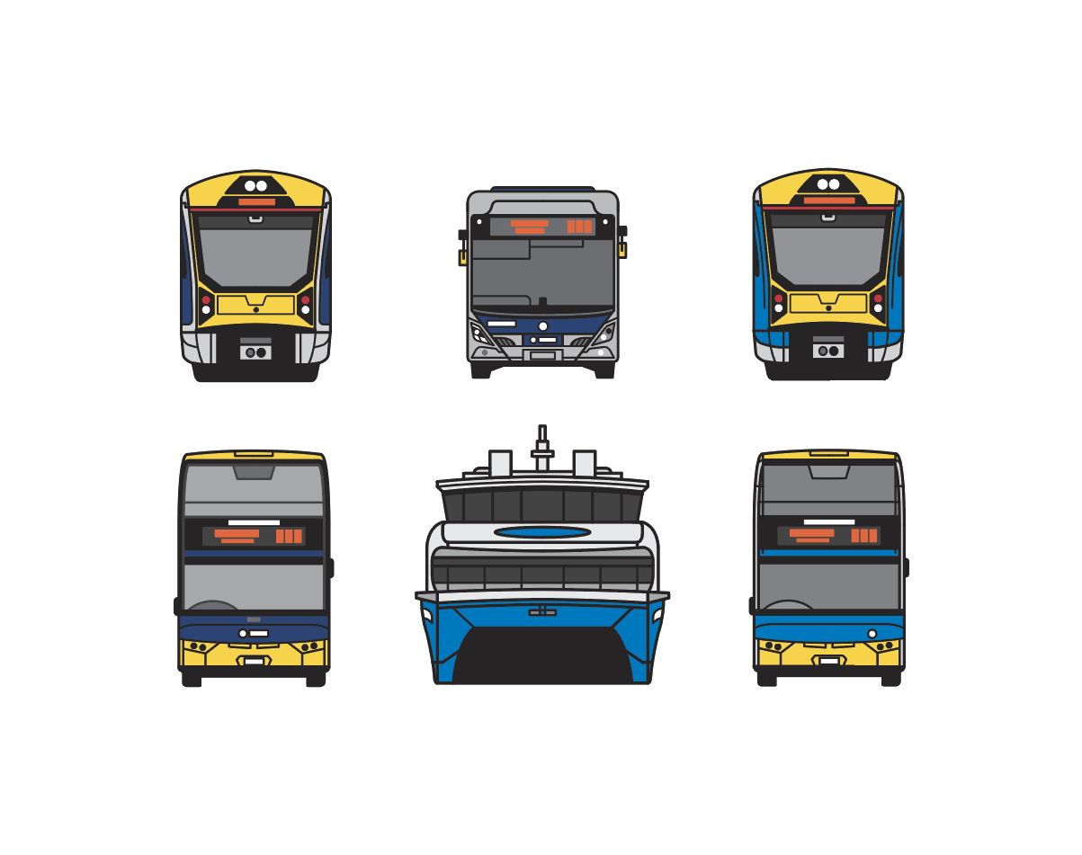 NEW!! NZ AKL Transit Lineup Tee (adult unisex)