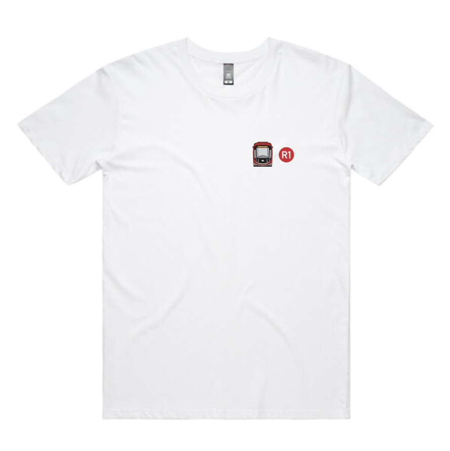 CBR Pocket Tee - R1 light rail (adult unisex)