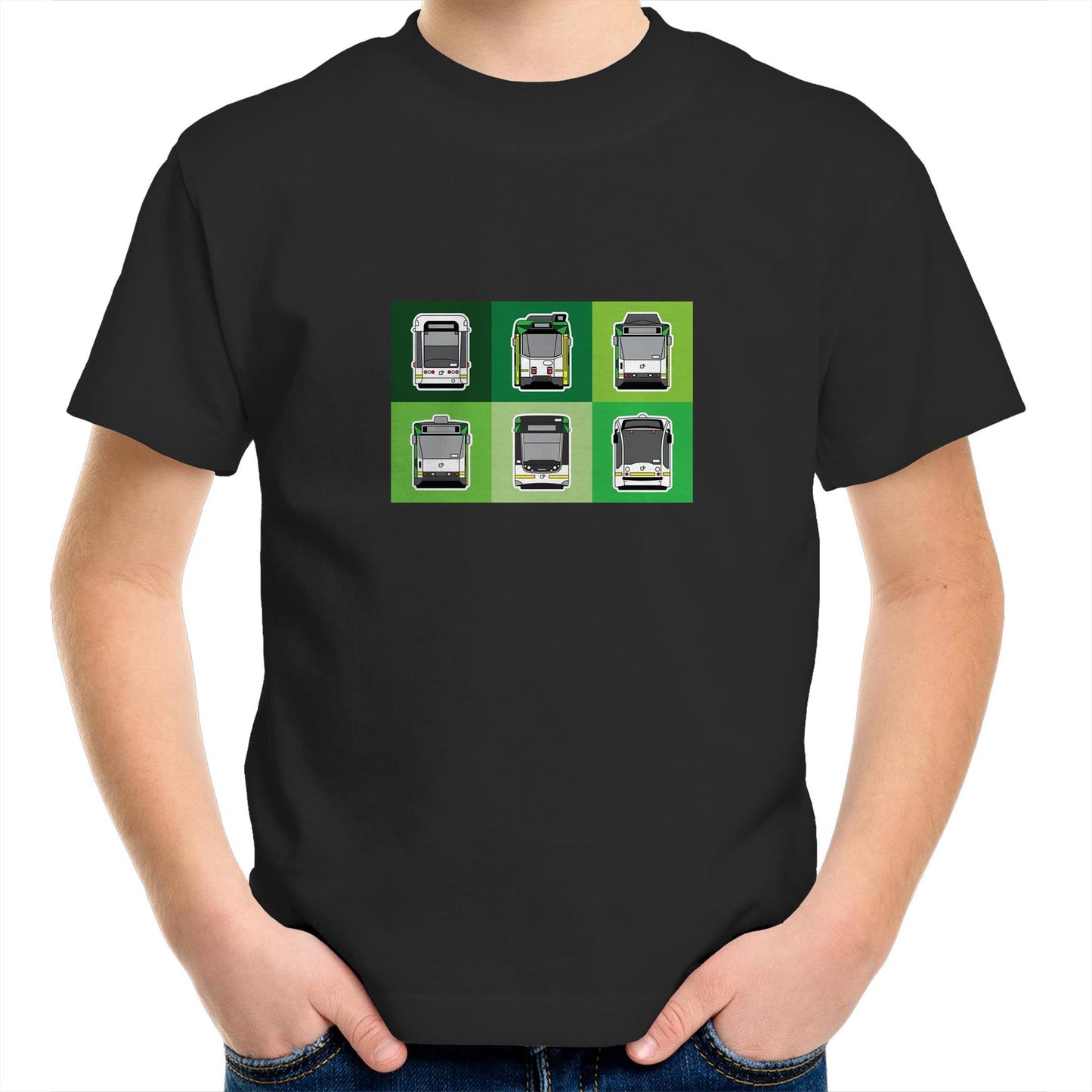 MEL Metro Tram Tiles (kids and youth tee)