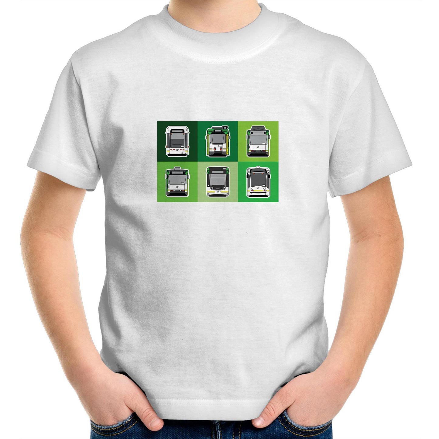 MEL Metro Tram Tiles (kids and youth tee)