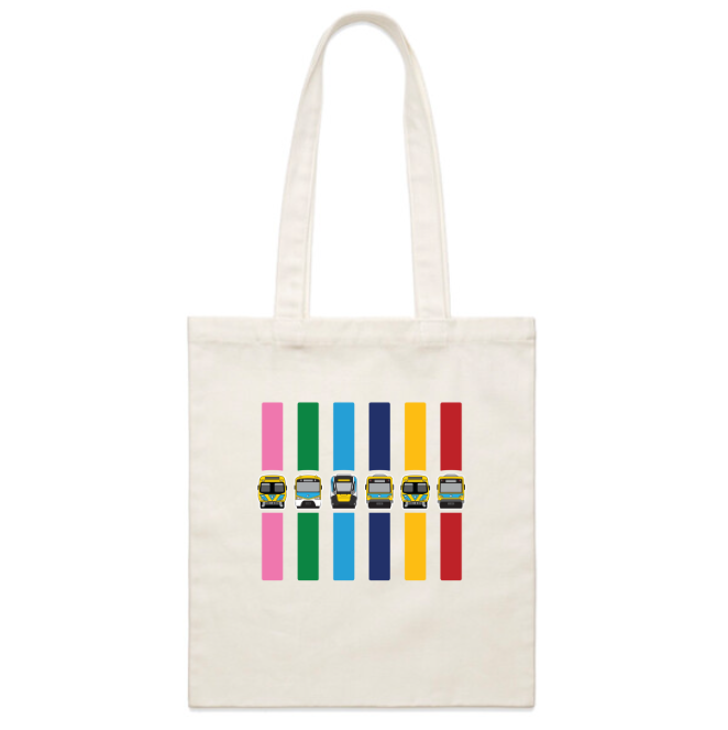 NEW! MEL Metro Train Lines Tote Bag