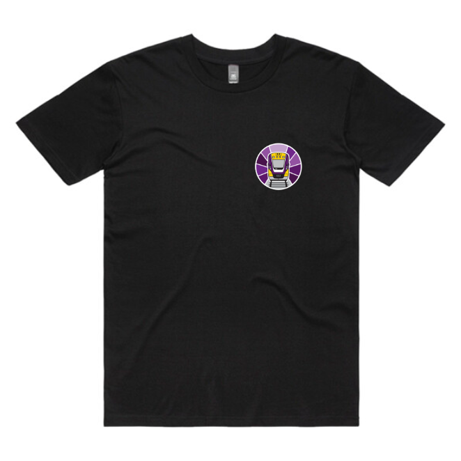 MEL Regional Train Pocket Tee (adult unisex)