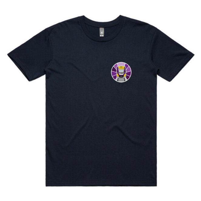 MEL Regional Train Pocket Tee (adult unisex)