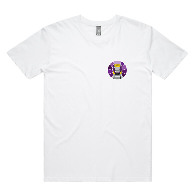 MEL Regional Train Pocket Tee (adult unisex)
