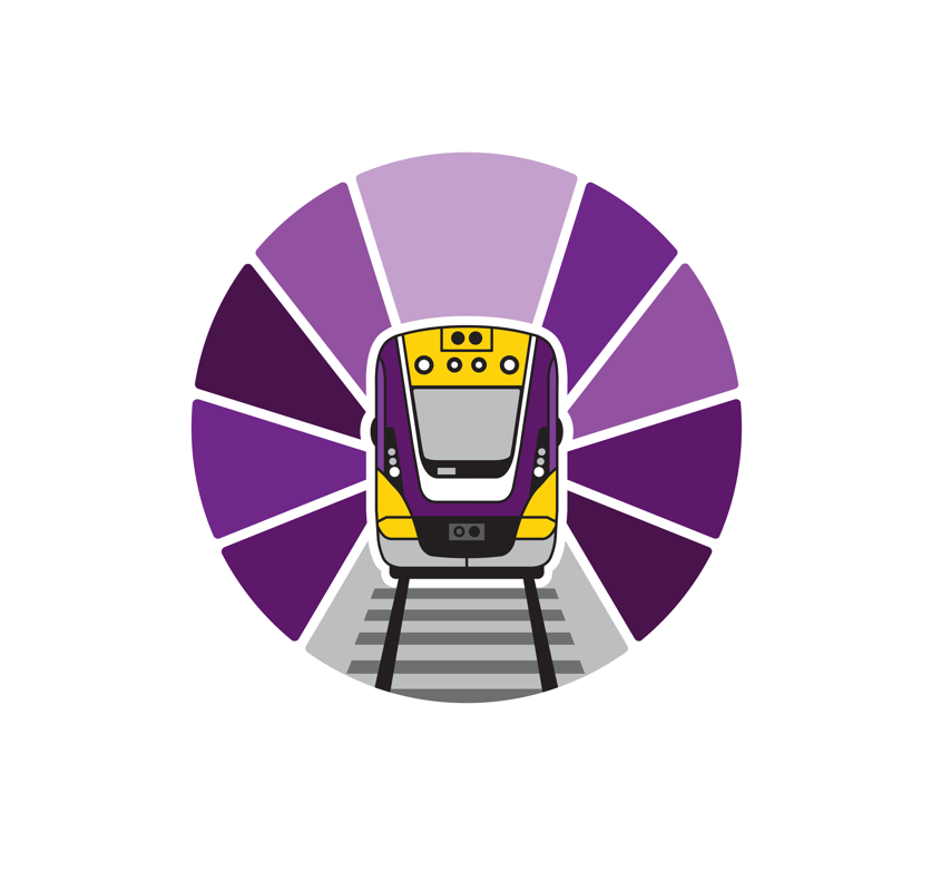 MEL Regional Train Pocket Tee (adult unisex)