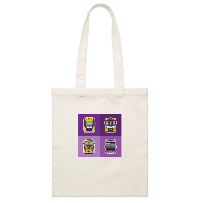NEW! MEL Regional Train and Coach Tote Bag