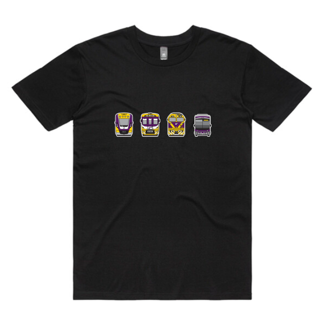 NEW! MEL Regional Train and Coach Fleet (adult unisex)