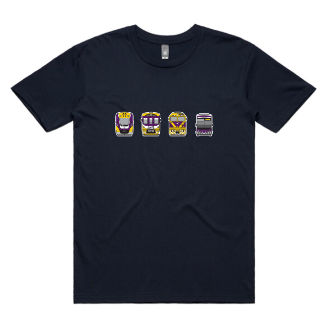 NEW! MEL Regional Train and Coach Fleet (adult unisex)