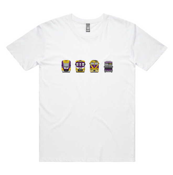 NEW! MEL Regional Train and Coach Fleet (adult unisex)