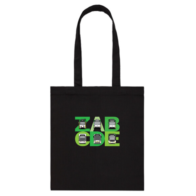 NEW! MEL Tram Class Heroes Tote Bag