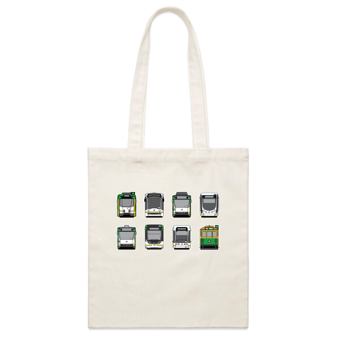 NEW! MEL Tram Fleet Tote Bag