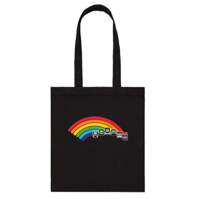 NEW! MEL Ride the Rainbow Tote Bag