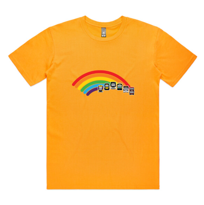 MEL Ride the Rainbow (adult unisex Tee)