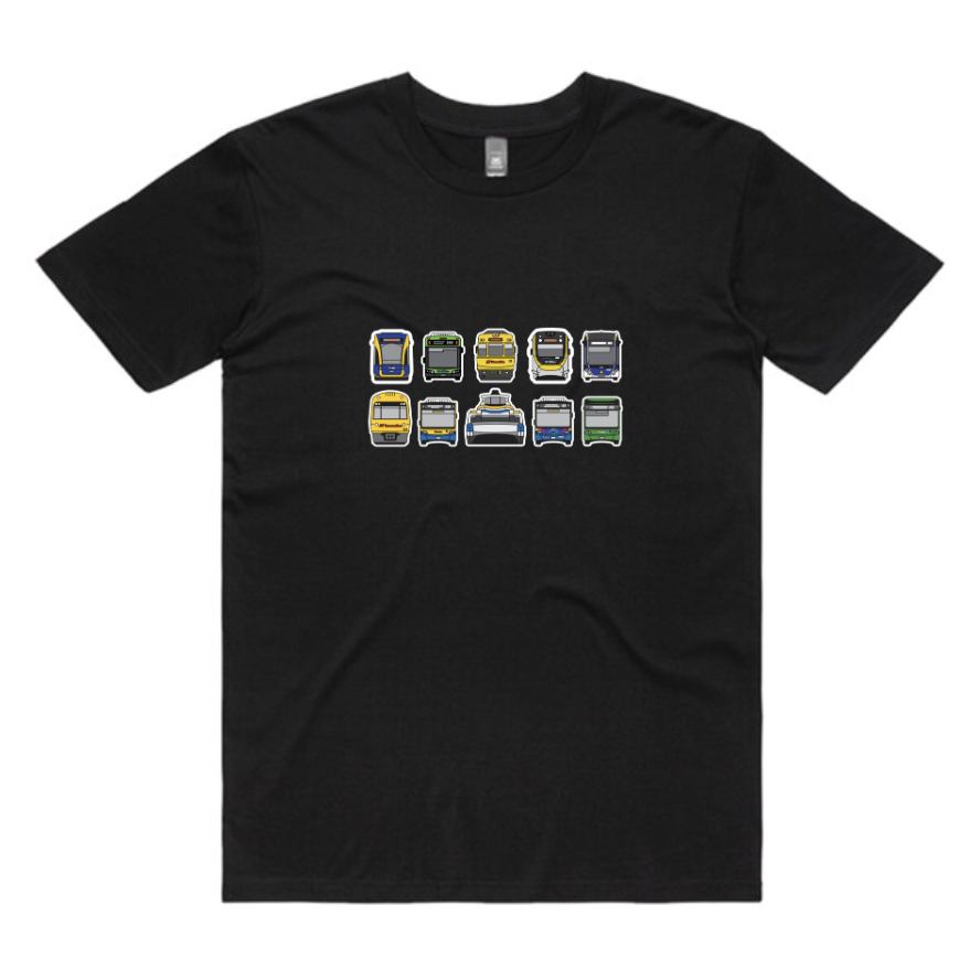 SEQ Transit 10 Adult (unisex tee)