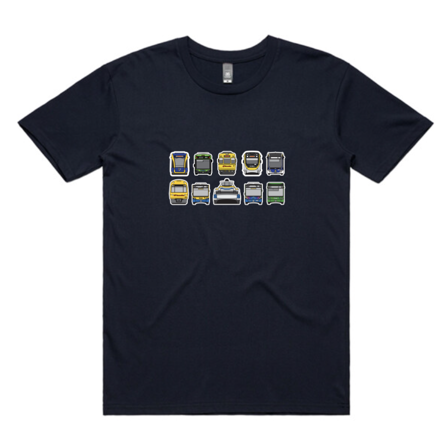 SEQ Transit 10 Adult (unisex tee)