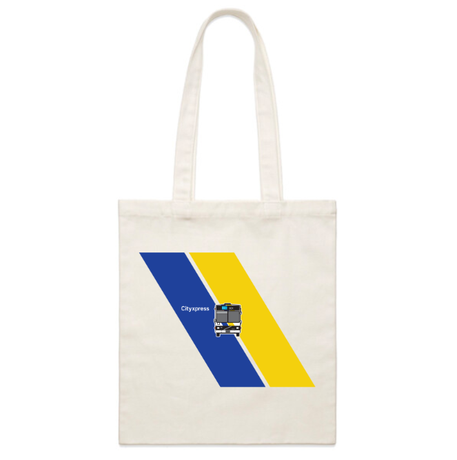 NEW! SEQ Retro Cityxpress Bus Tote Bag