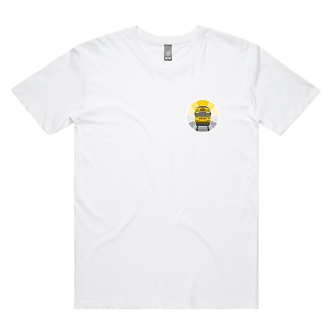 SEQ Train EMU Mk4 Rising Sun Pocket Tee (unisex tee)