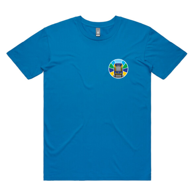 NEW! SEQ Gold Coast Light Rail Pocket Tee (unisex tee)