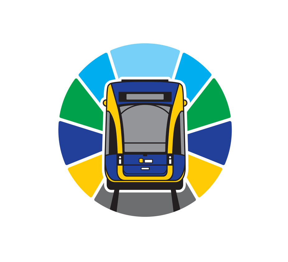 NEW! SEQ Gold Coast Light Rail Pocket Tee (unisex tee)