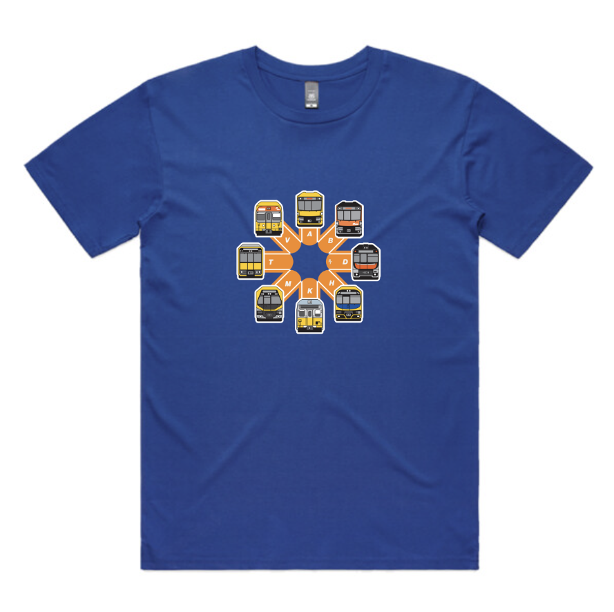 NEW! SYD NSW Trains Circle (adult unisex)