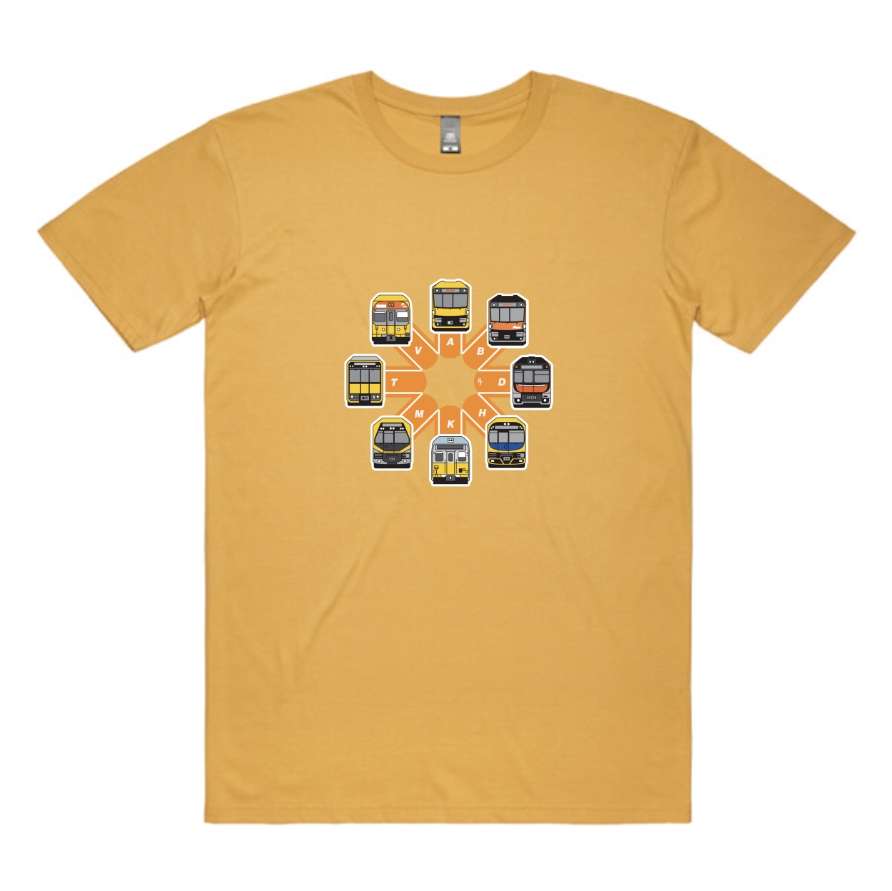 NEW! SYD NSW Trains Circle (adult unisex)
