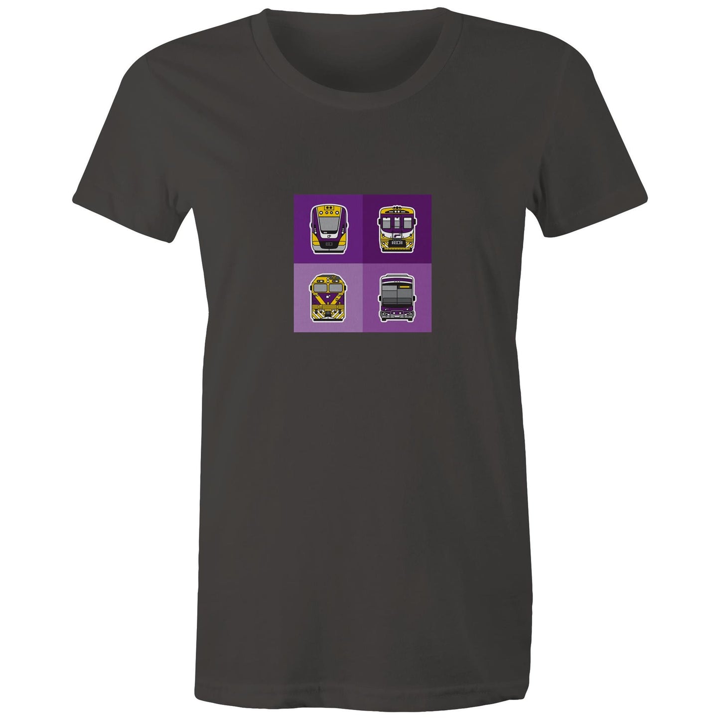 Women's Tee - Melbourne and regional Victorian transit fleet