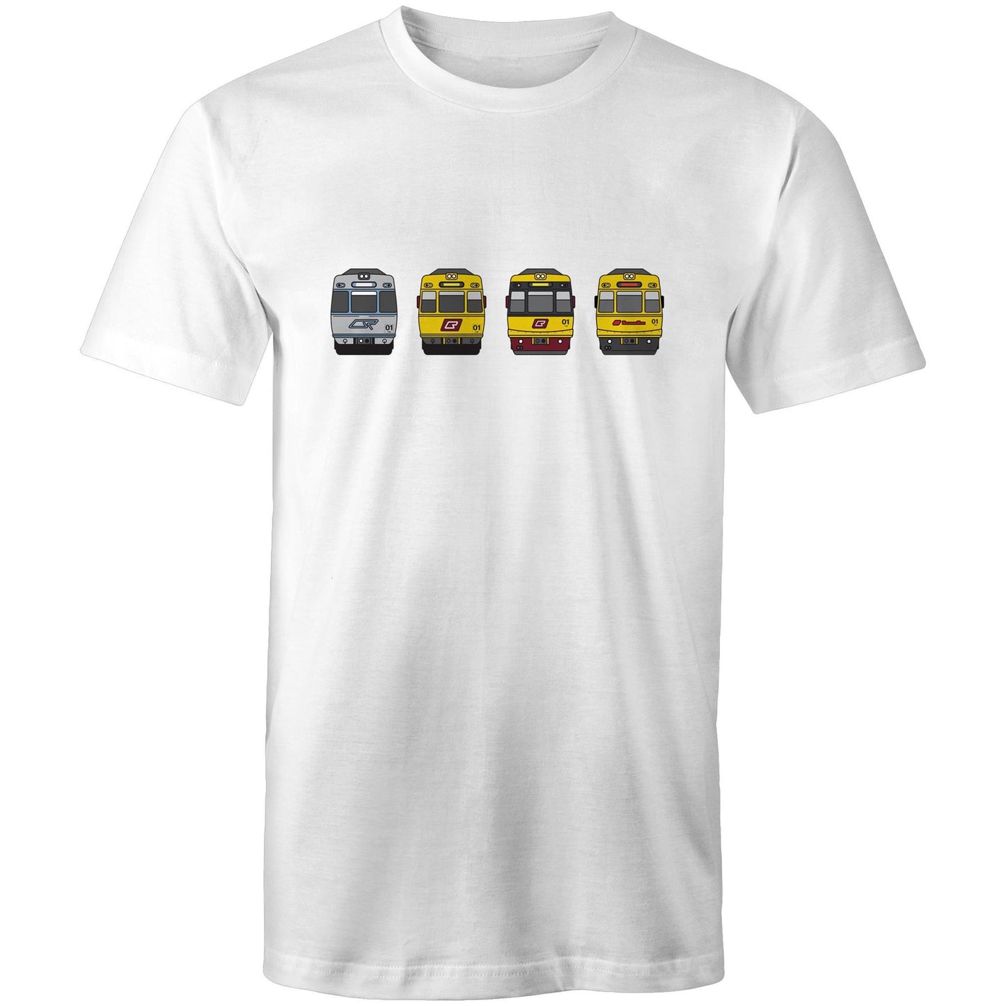 Adult Unisex Tee - SEQ - Brisbane rail 'EMU Evolution'