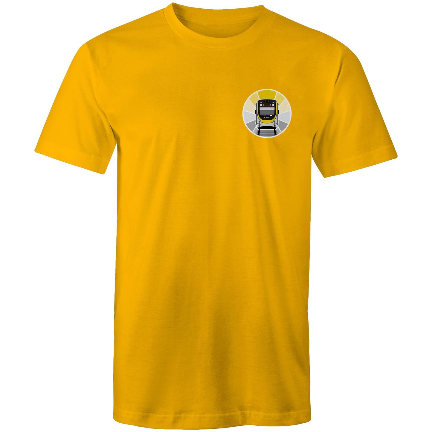 Brisbane next gen train 'sunrise' pocket tee