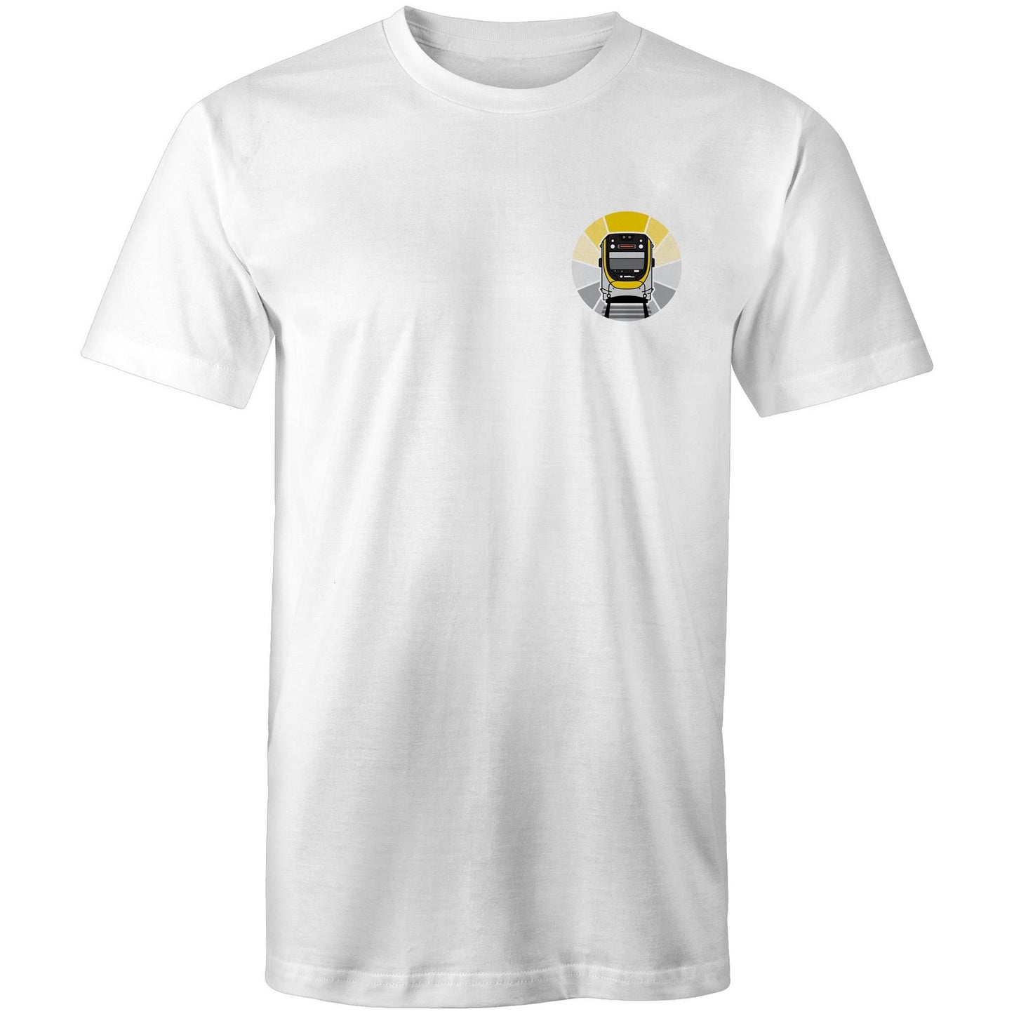 Brisbane next gen train 'sunrise' pocket tee