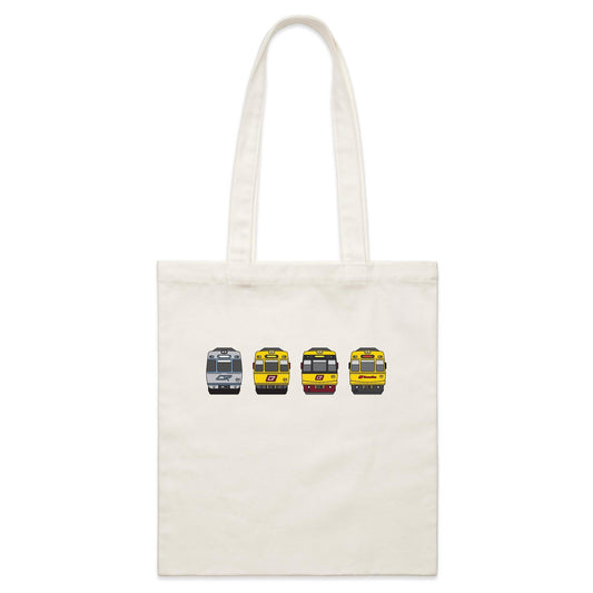 Regular Tote Bag - SEQ - Brisbane rail 'EMU evolution'