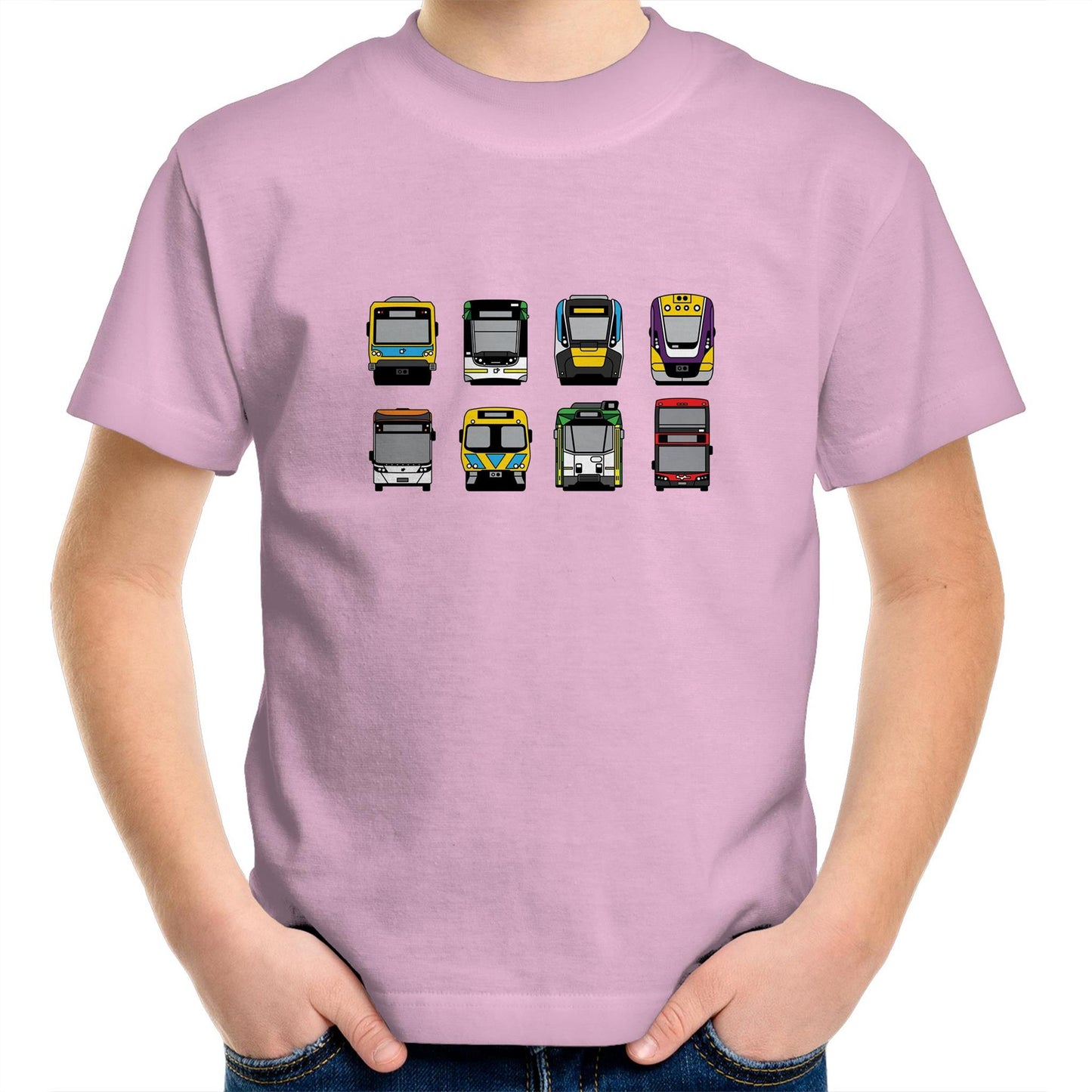 Kids Youth T-Shirt - Melbourne transit collection