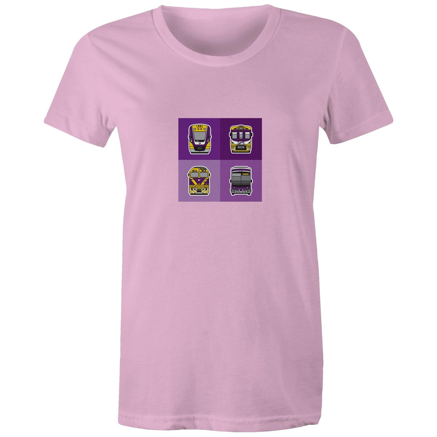 Women's Tee - Melbourne and regional Victorian transit fleet