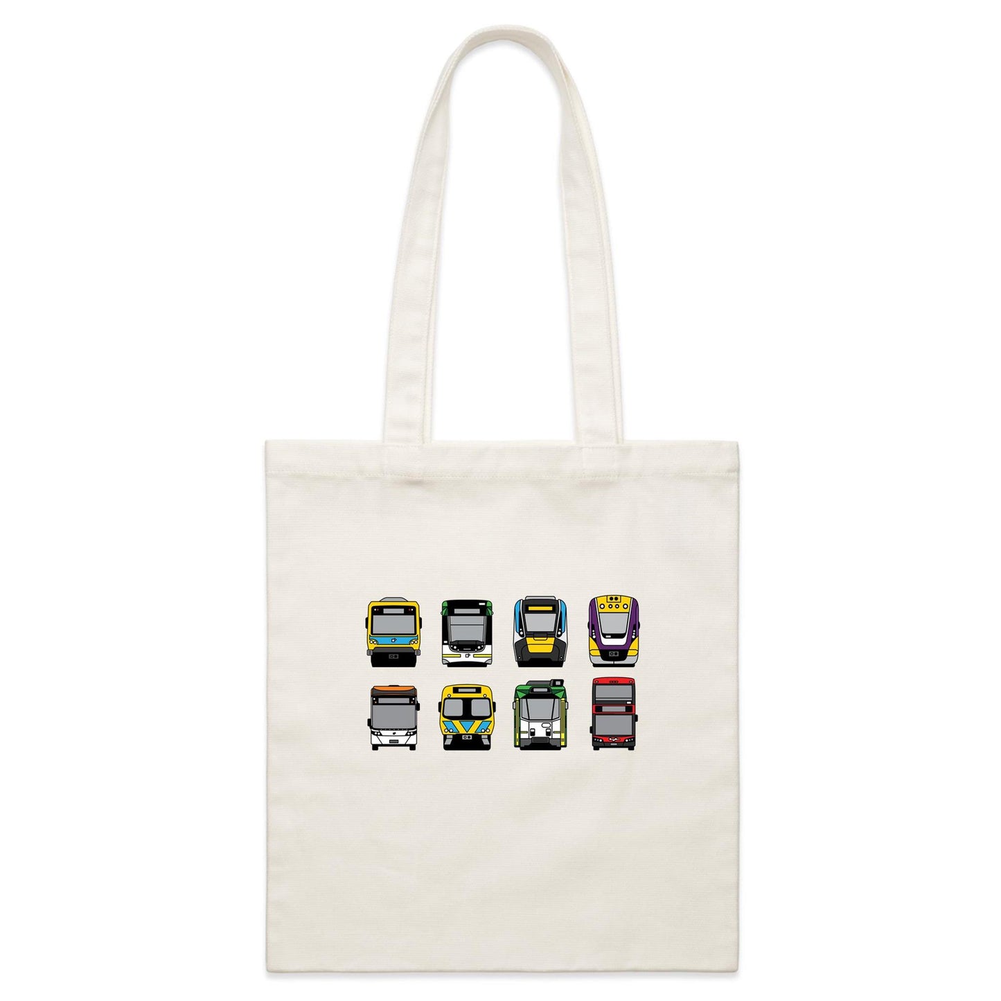 Regular Tote Bag - Melbourne transit collection