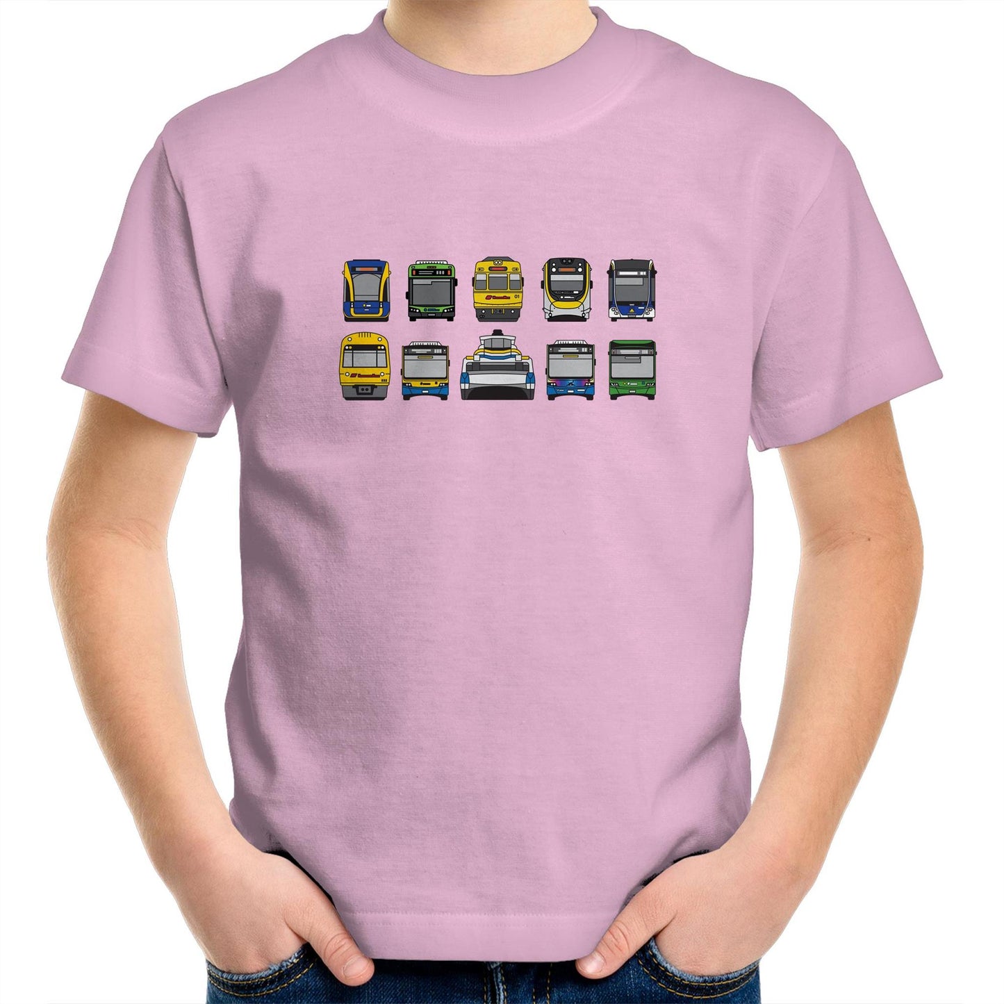 Kids Youth Tee - SEQ Transit 10