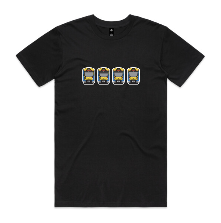 NEW!! AKL AM Class Lineup Tee (shore blue) (adult unisex)