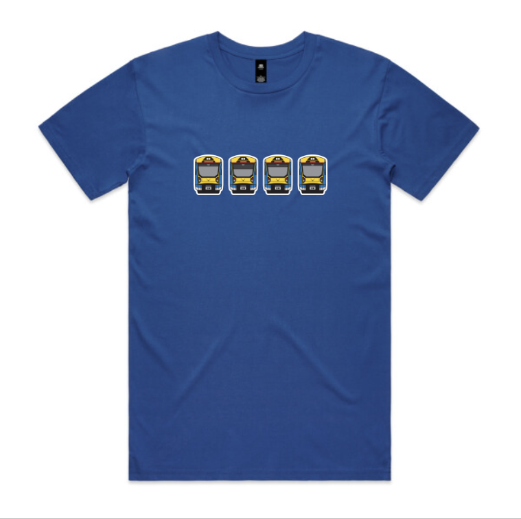 NEW!! AKL AM Class Lineup Tee (shore blue) (adult unisex)