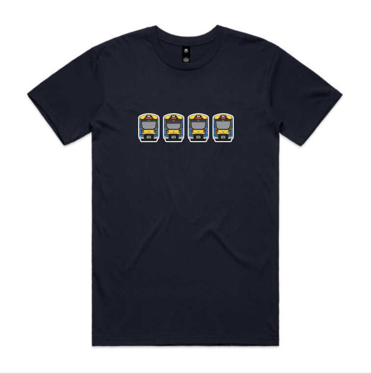 NEW!! AKL AM Class Lineup Tee (shore blue) (adult unisex)