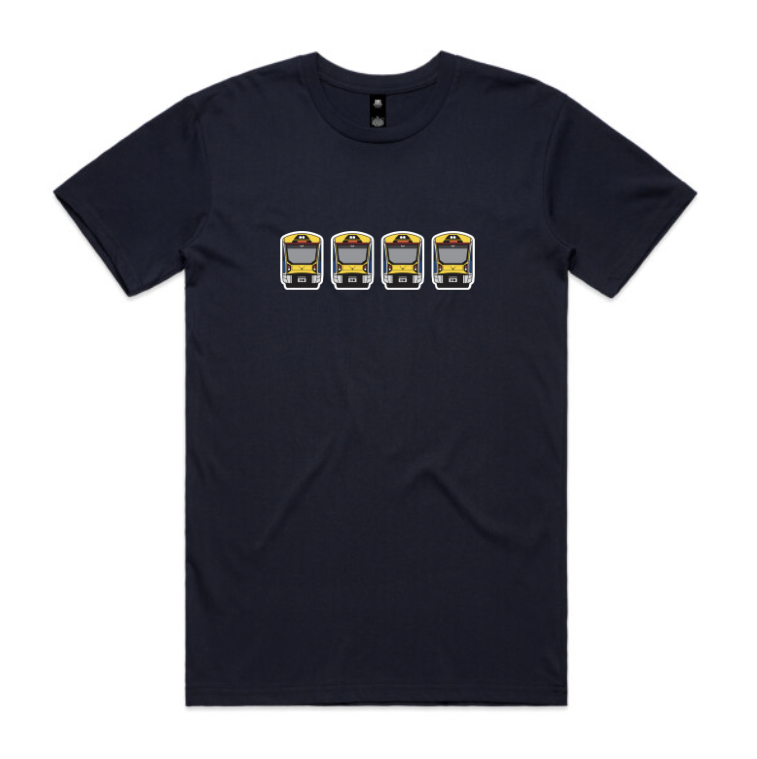 NEW!! AKL AM Class Lineup Tee (orig navy grey) (adult unisex)