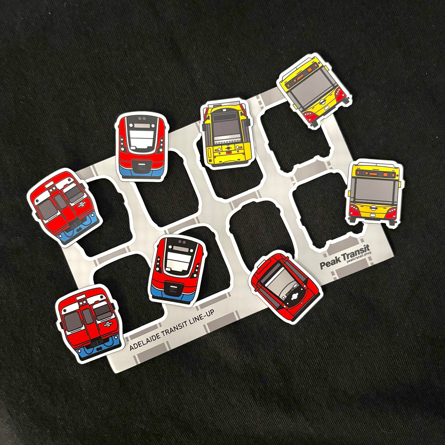 NEW!! ADL transit line-up magnet sheet