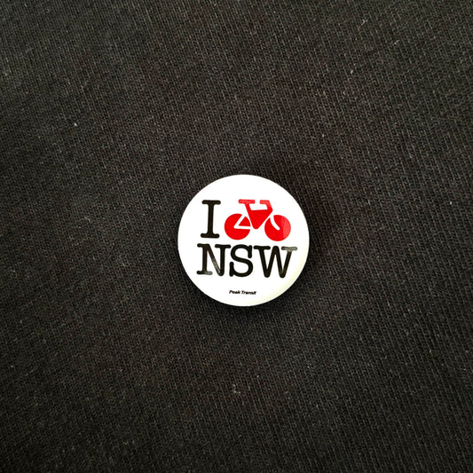 NEW!! I Bike NSW badge