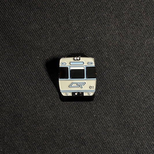 QLD SEQ train pin - classic grey EMU