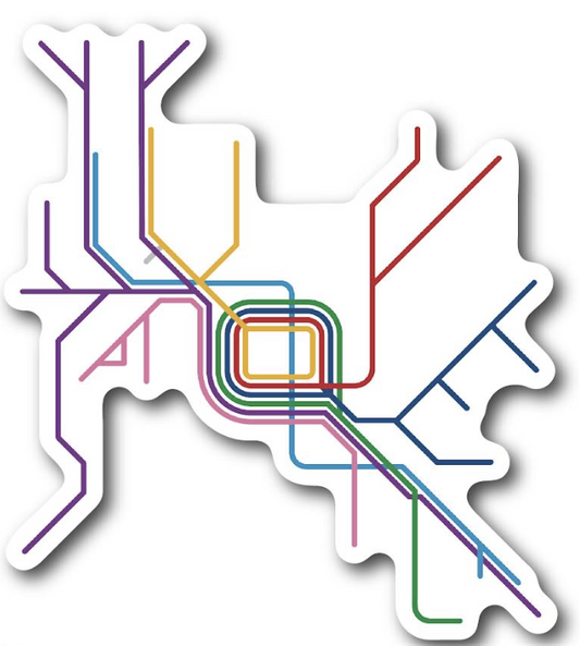 NEW!! MEL VIC Network (2026) sticker