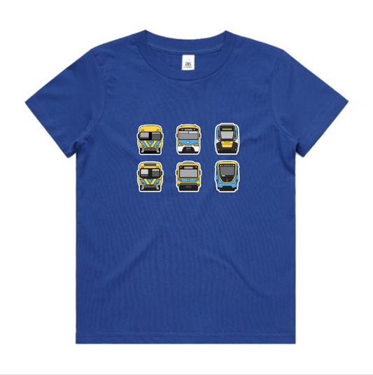 MEL Metro Train Lineup (kids and youth tee)