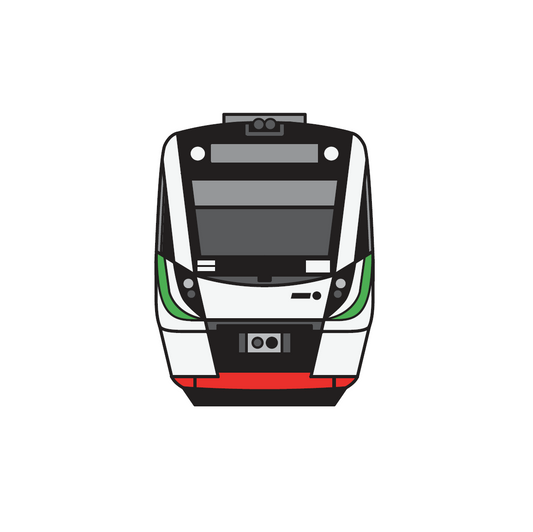 NEW!! PERTH Train Sticker (B-series)
