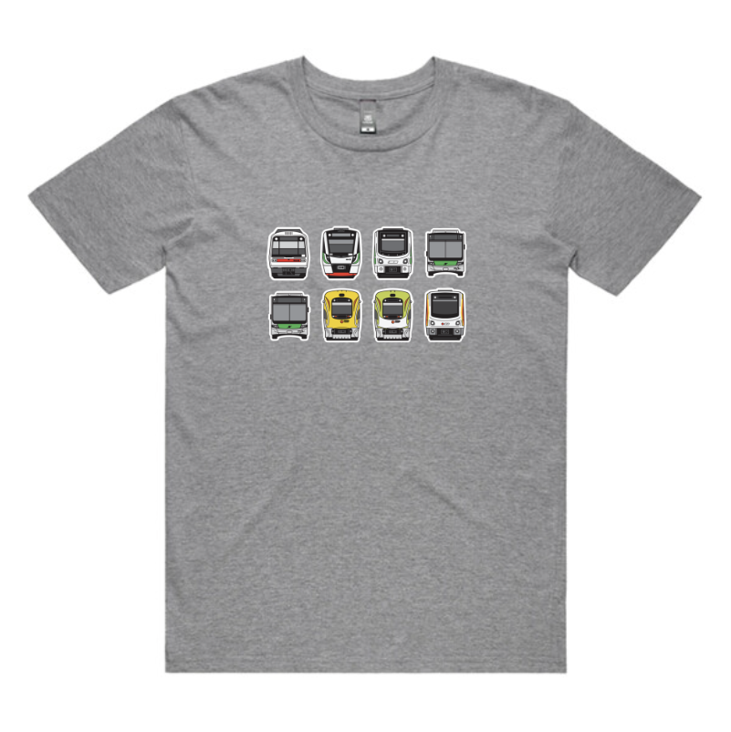 PERTH Transit Lineup Tee (adult unisex)