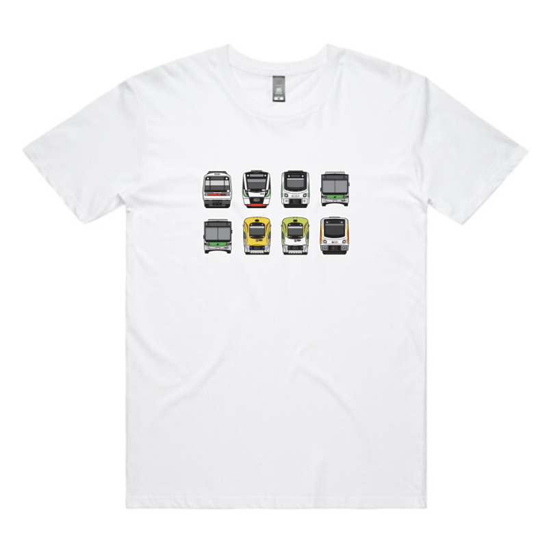 PERTH Transit Lineup Tee (adult unisex)