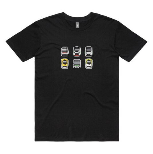 NEW!! PERTH Transit Lineup Tee (adult unisex)