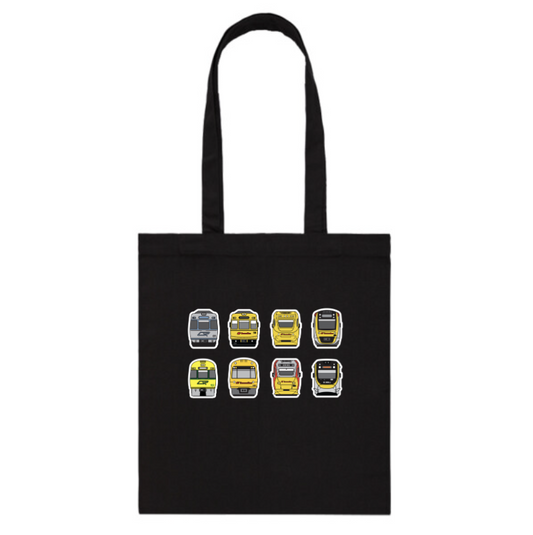 NEW!! QLD Trains Lineup Tote