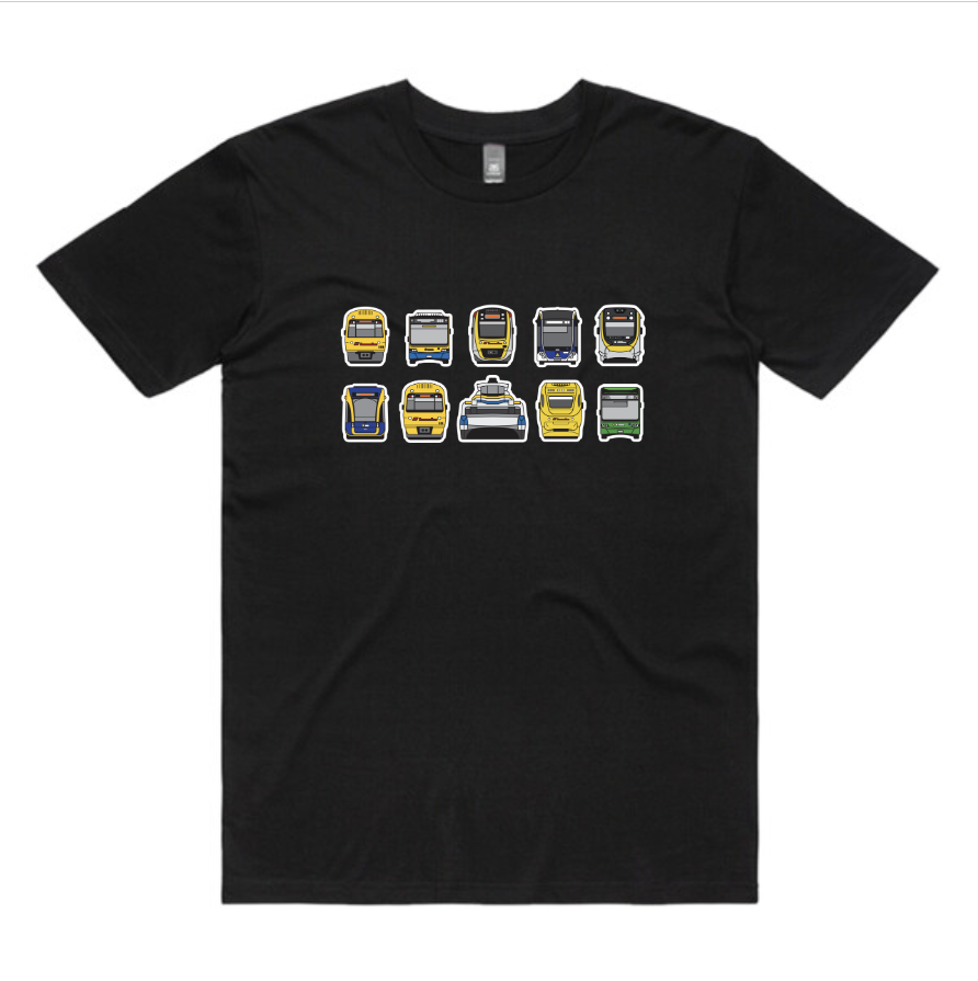 SEQ Transit 10 Adult (unisex tee)
