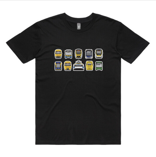 SEQ Transit 10 Adult (unisex tee)
